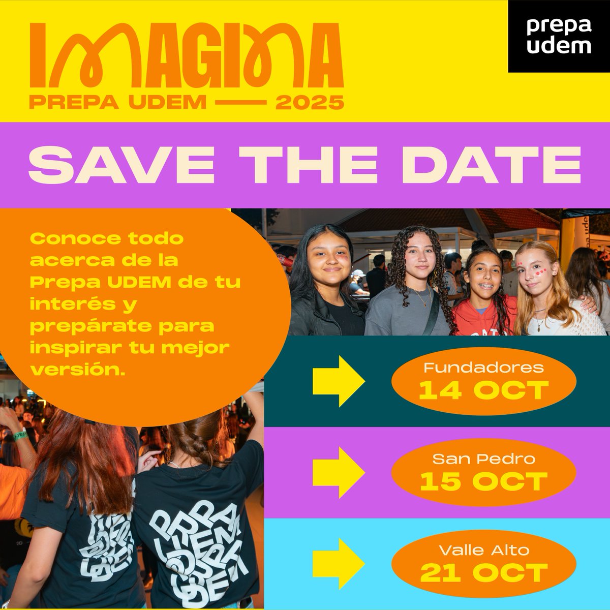 🤔💭 ¿Cómo te imaginas tu futuro en Prepa UDEM?

Aclara todas tus dudas y empieza a conocer lo que será tu nueva aventura 📘✨

📝 Regístrate aquí: imagina.udem.edu.mx