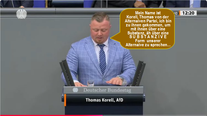 451_Grad_F's tweet photo. #Korell, #Tomas: Äh? Darf ich noch mal von Vorne anfangen Herr Bundespräsidentin?
Ich brauch meine Fern Brille, ich bin Kurzsichtig! https://t.co/IqMOGs5ym7