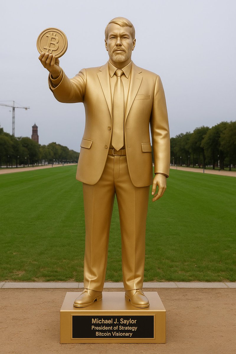 THEY ERECTED THE WRONG STATUE <a href="/saylor/">Michael Saylor</a>