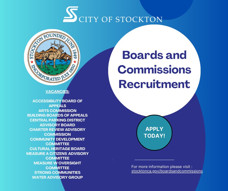 City Clerk, City of Stockton tweet media