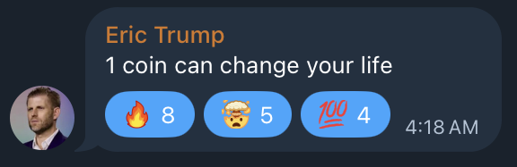 .<a href="/EricTrump/">Eric Trump</a> 🫡