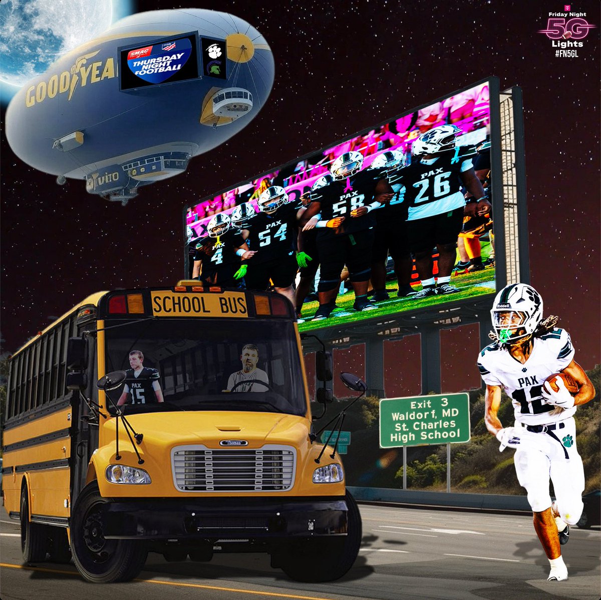 CoachHeinbaugh's tweet image. Thursday night football.

#WETSU #BigTimeProgram #WeFight #ReppinLusby #19Banners 

@TMobile #FN5GL #Sweepstakes #PatuxentHighSchool