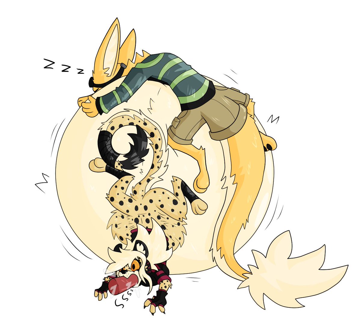 Freya Becomes Adams new Bed -w-