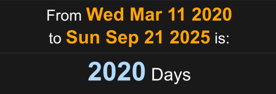 Decoding_Oz's tweet image. Mahomes is sponsored by State Farm and won his first Superbowl in 2020. The Charlie Kirk memorial is at State Farm Stadium on NFL Sunday exactly 2020 days after the 2020 Pandemic was declared.
“Death” = 20