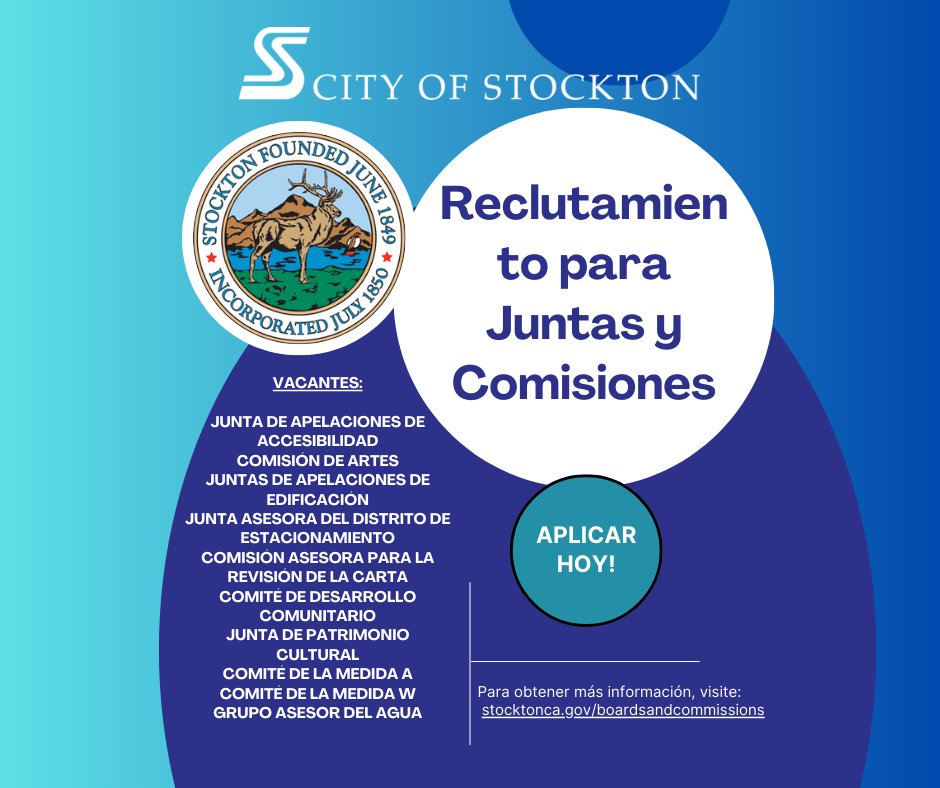 City Clerk, City of Stockton tweet media