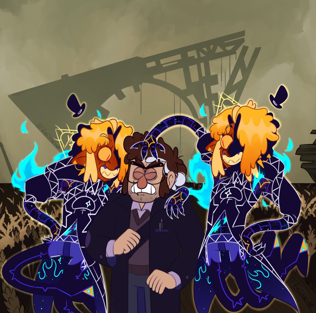 vinistarian's tweet photo. Realized I never tried drawing the Gravity Falls style
#billcipher #GravityFalls #DeusFalls #DeusLapsusBillCipher #StanfordPines https://t.co/t4r50wdnY8
