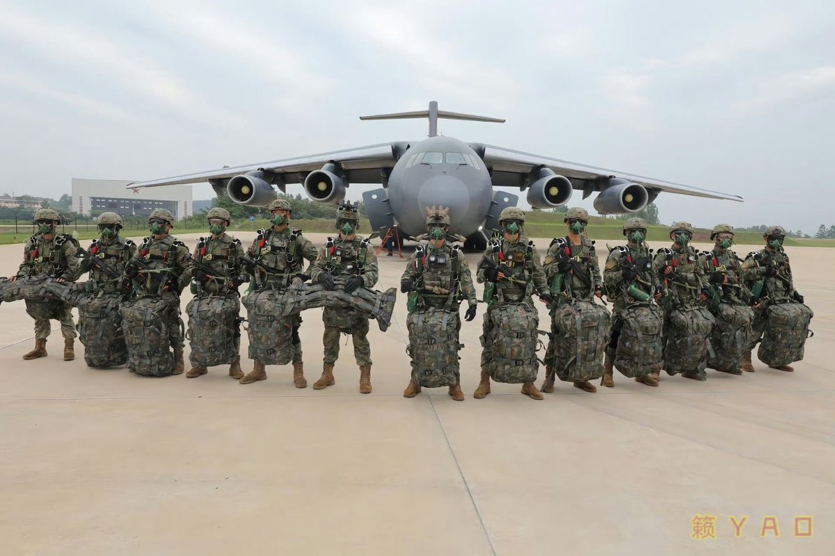 ColdJasonMF's tweet image. 🇨🇳PLAAF Airborne

#specialforces #airborne #PLA #airforce #tactical #military #specialwarfare