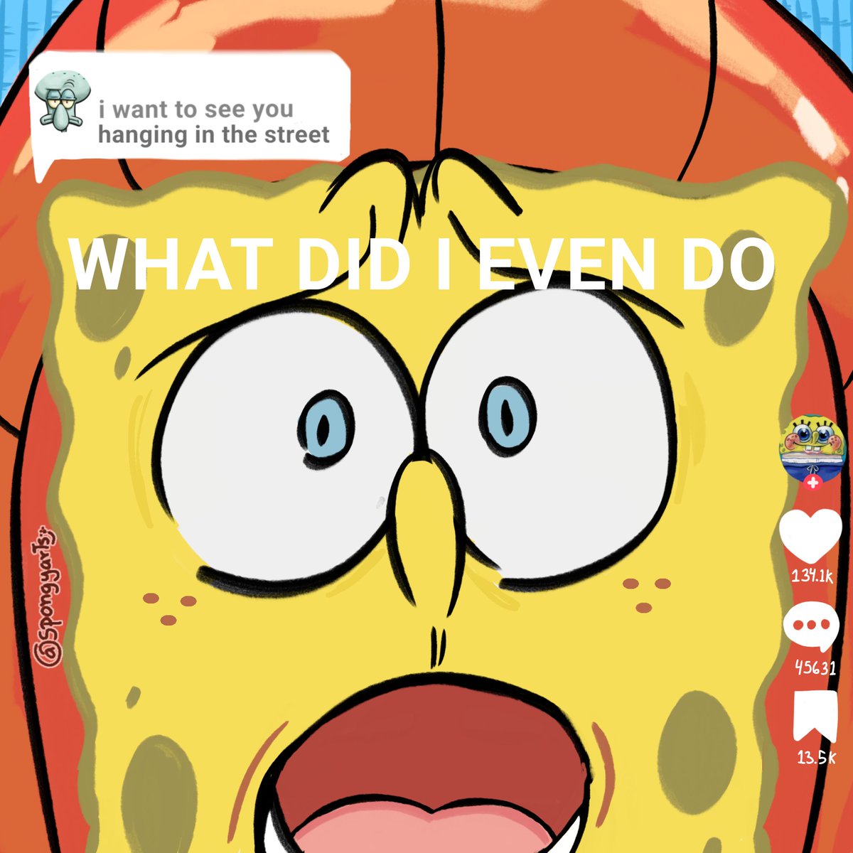 spongyarts's tweet image. Normal interaction between neighbors
#spongebob