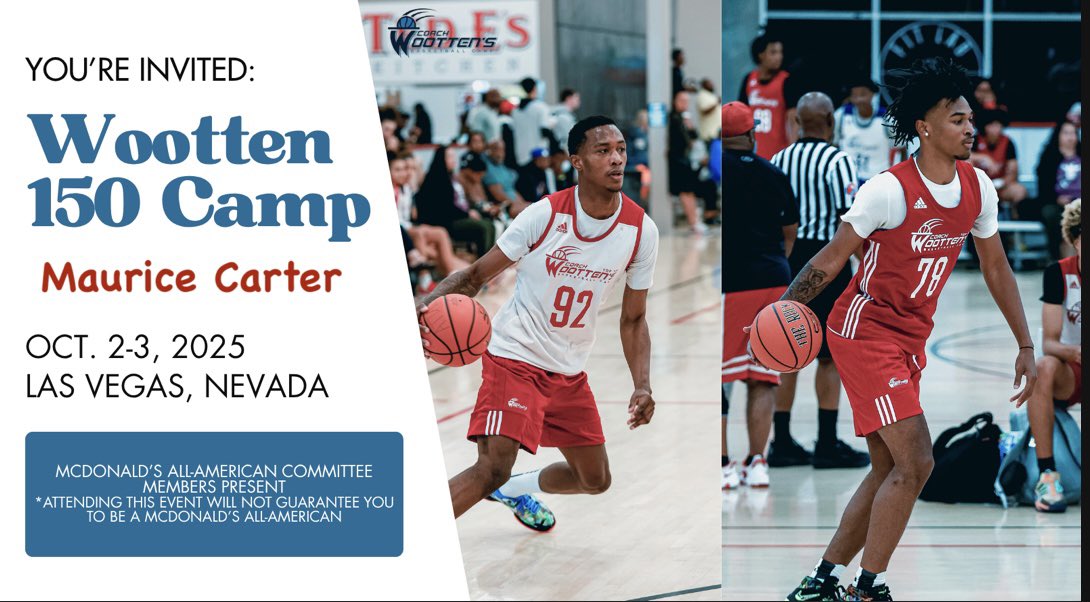 blessed 🙏🏾 <a href="/Wootten_Camp/">Coach Wootten's Basketball Camp</a>