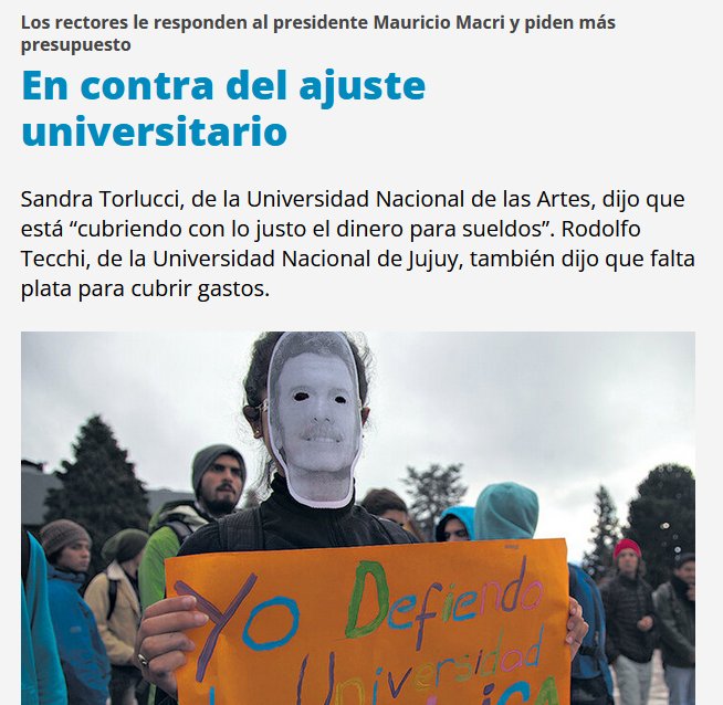 TraductorTeAma's tweet photo. Las universidades públicas hacen SIEMPRE lo mismo.

- Marcharon contra Macri.
- Militaron a Massa que LES RECORTÓ MUCHA MAS PLATA QUE MACRI.
- Marcharon contra Milei que NO LES RECORTÓ PLATA, LES DIO MÁS PLATA.

Y muchos de JxC hoy votaron con el kirchnerismo. Se olvidan de esto: https://t.co/7SpF9hKxH7