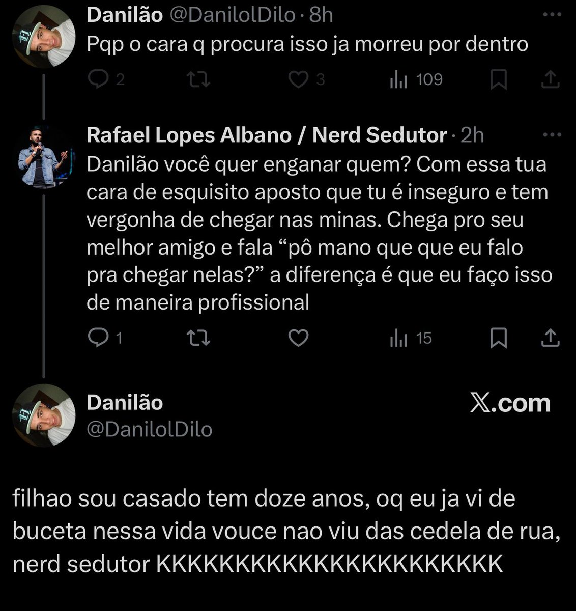 NerdSedutor's tweet image. A regra é clara. Bloqueou é pq sentiu kkkkkk