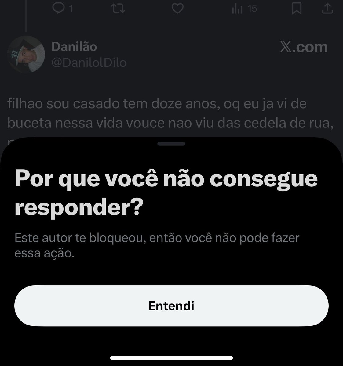 NerdSedutor's tweet image. A regra é clara. Bloqueou é pq sentiu kkkkkk