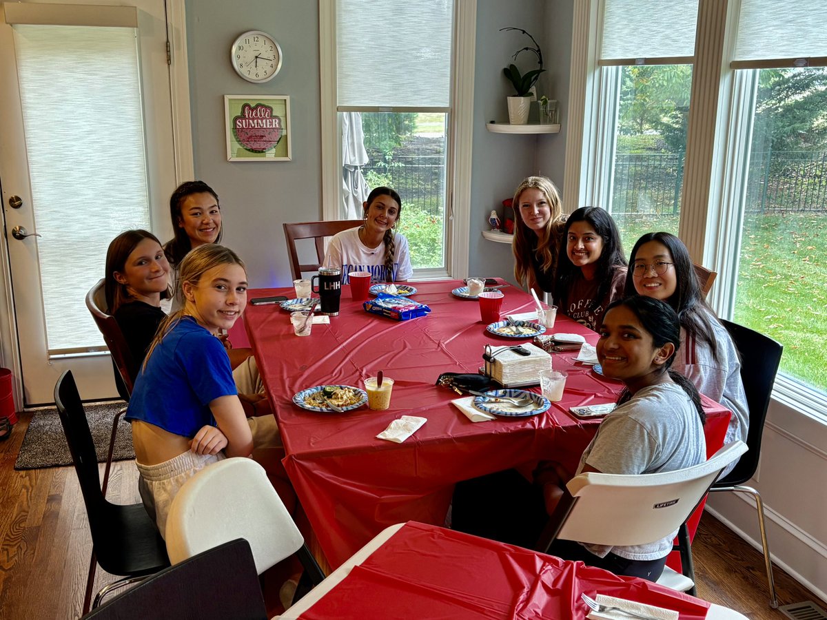 Thank you to the Moubers for hosting an amazing team dinner! We truly appreciate all you do for the program. #bvwfamily