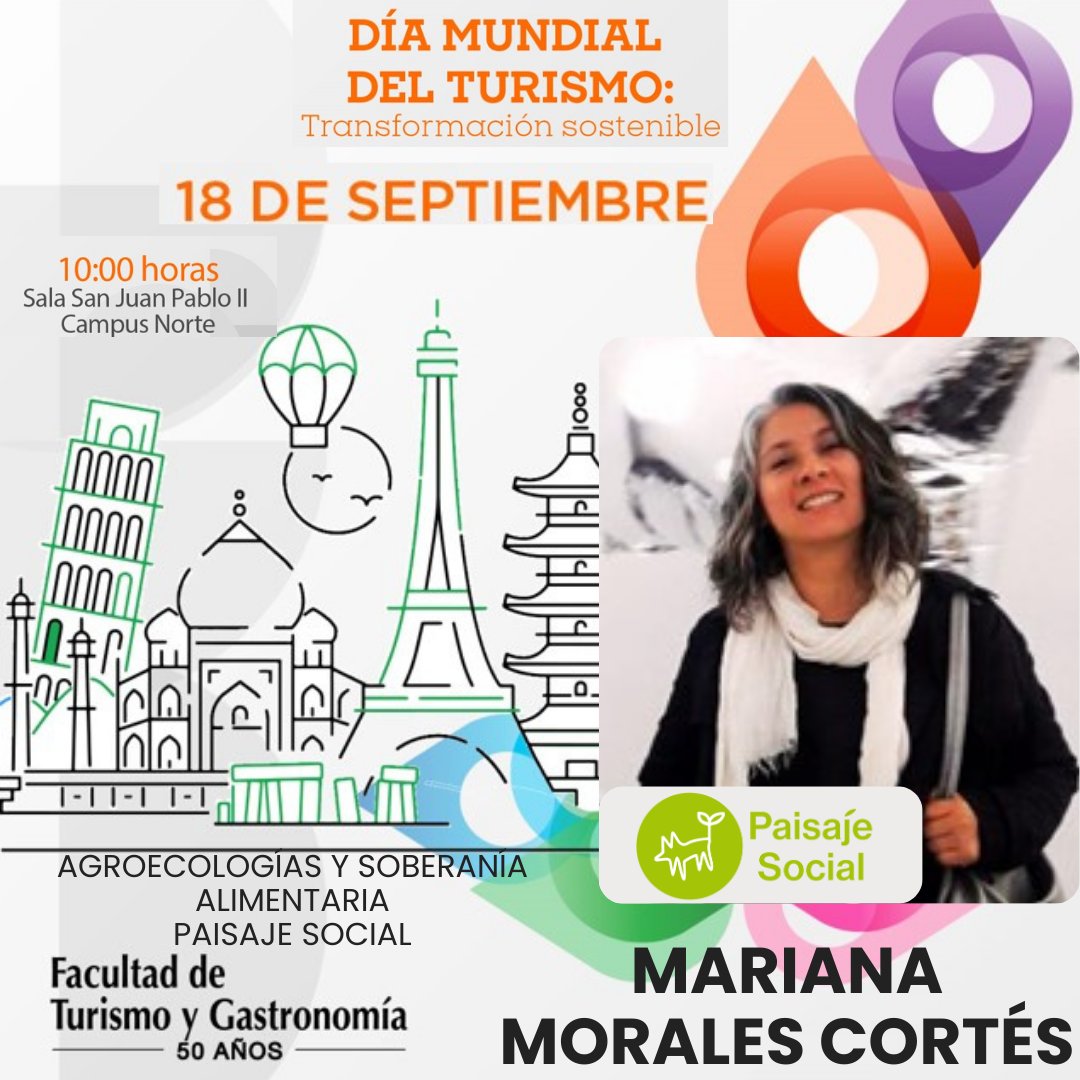 #DíaMundialDelTurismo Historiadora y gestora cultural.
Fundadora de Proyecto Garambullo, laboratorio que une arte, agroecología y memoria territorial para construir futuros comunitarios sostenibles.
 Escúchala este #18Sep en la Anáhuac Norte.
#DíaMundialDelTurismo #SomosAnahuac