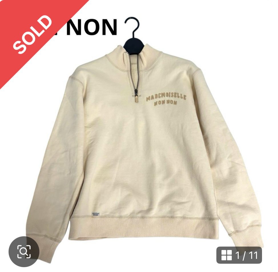 kawaReseller's tweet photo. マドモアゼルノンノンのプルオーバー
しっかりした生地感で、秋冬に活躍します！色味とロゴ刺繍が好きです🥰
#リセラー https://t.co/2AknKzLIlA