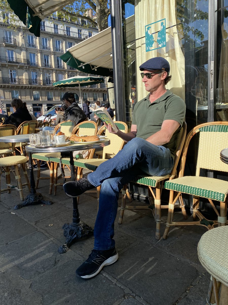 BenC_Author's tweet photo. Ahh yes, what a great time it was reading while on vacation in the past. I look forward to going back to Paris again.

#paris #espresso #reading #writing #art #book #story#adventure #mystery #writinginspiration #writingtips #memoir #mywriting #goal  #plan #imagine #editing https://t.co/L2mX5H3DzN