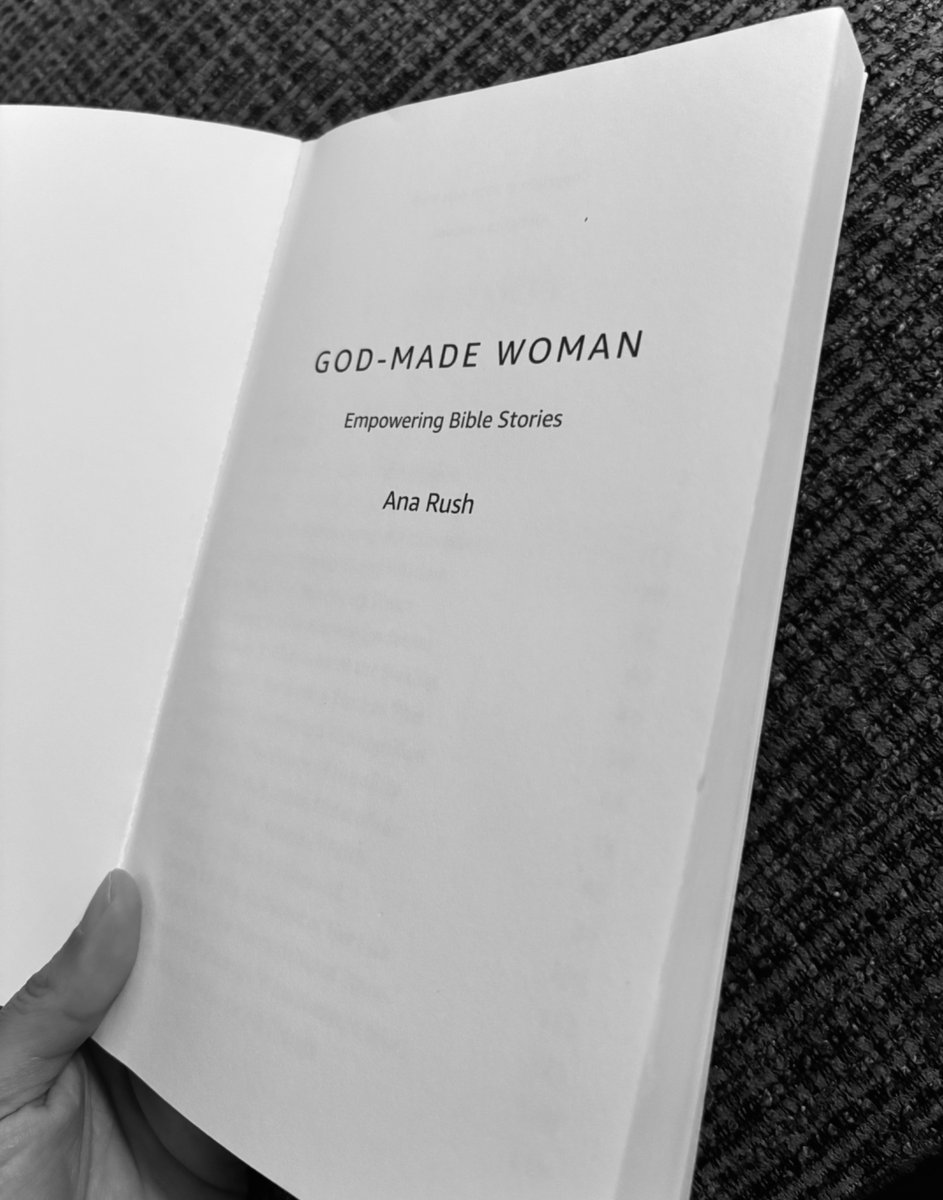 The paperback of God-Made Woman has officially been released on Amazon! It is also coming to Barnes &amp; Noble! 

This personal project began as a collection of my favorite Bible verses on my iPhone notes. Those notes grew into pages, pages into this 24-chapter book. ❤️