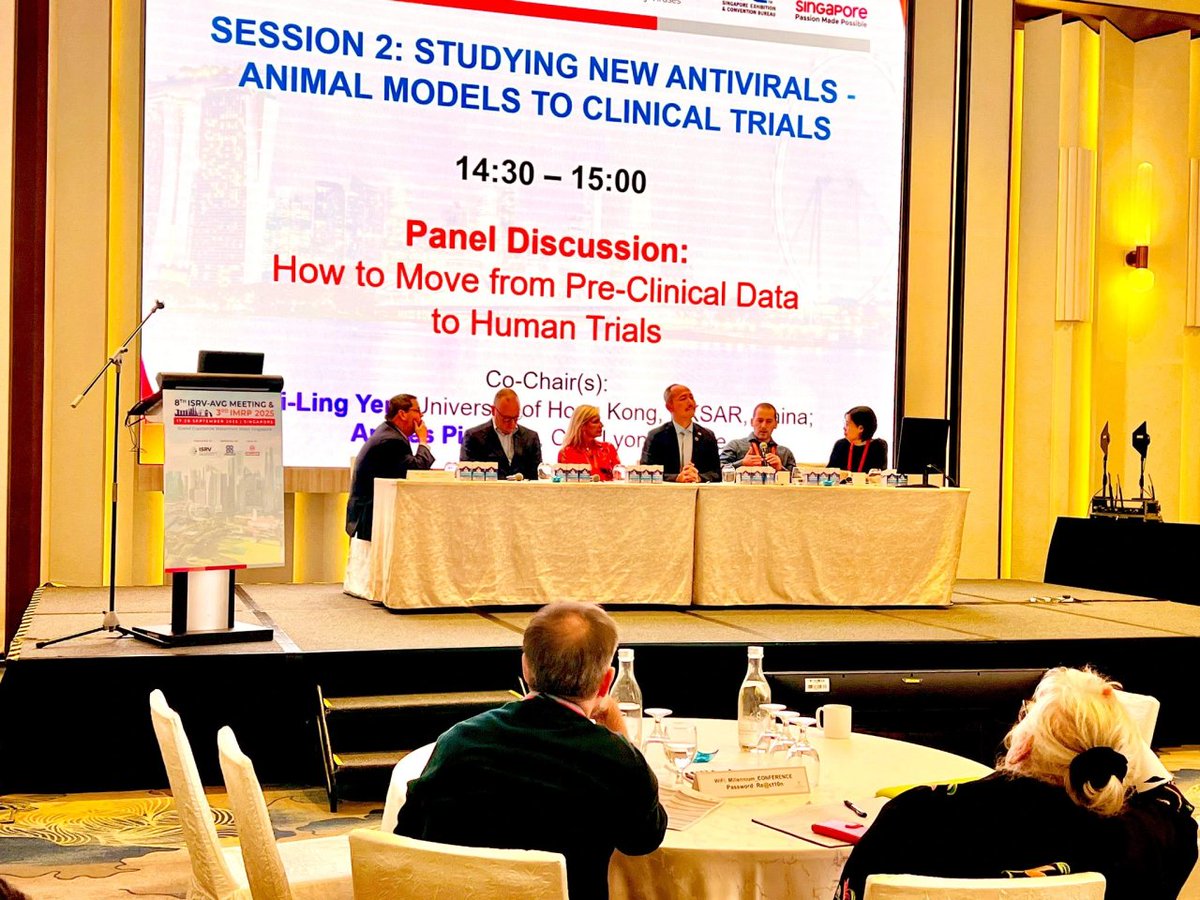 Andrés Pizzorno (@pizzornoandres) on Twitter photo Great session and insightful panel discusssion!
Thanks <a href="/MichaelGIsonMD/">Michael Ison, MD MS</a> <a href="/snpoehlm/">Stefan Poehlmann</a> <a href="/SSCLabQuips/">Stacey Schultz-Cherry</a> Takeki Uehara (<a href="/ShionogiUS/">Shionogi Inc. (U.S.)</a>) and Hui-Ling Yen (<a href="/HKUniversity/">The University of Hong Kong</a>).
<a href="/isrv_global/">ISRV</a> #AVG2025 #IMRP2025
Credit 📸to <a href="/MubarakAbdinur/">Mubarak A. Isse</a> Great session and insightful panel discusssion!
Thanks <a href="/MichaelGIsonMD/">Michael Ison, MD MS</a> <a href="/snpoehlm/">Stefan Poehlmann</a> <a href="/SSCLabQuips/">Stacey Schultz-Cherry</a> Takeki Uehara (<a href="/ShionogiUS/">Shionogi Inc. (U.S.)</a>) and Hui-Ling Yen (<a href="/HKUniversity/">The University of Hong Kong</a>).
<a href="/isrv_global/">ISRV</a> #AVG2025 #IMRP2025
Credit 📸to <a href="/MubarakAbdinur/">Mubarak A. Isse</a>