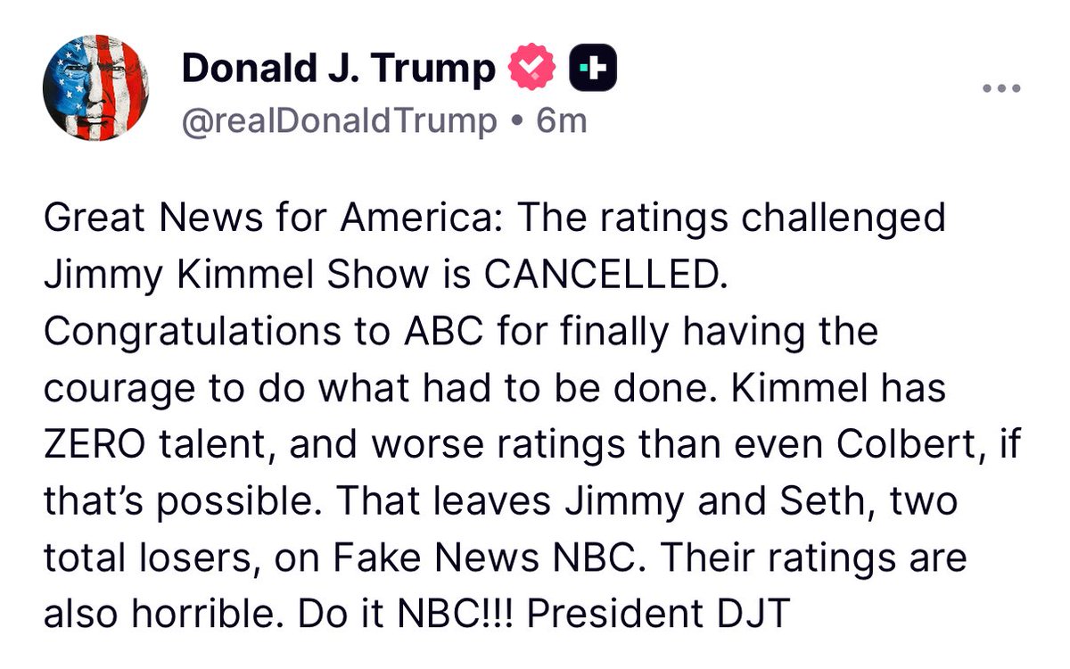 Jimmy Kimmel

You're FIRED!