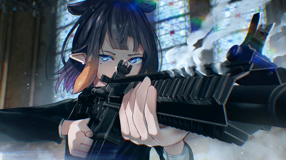 一伊那尓栖 「」|advarcherのイラスト
