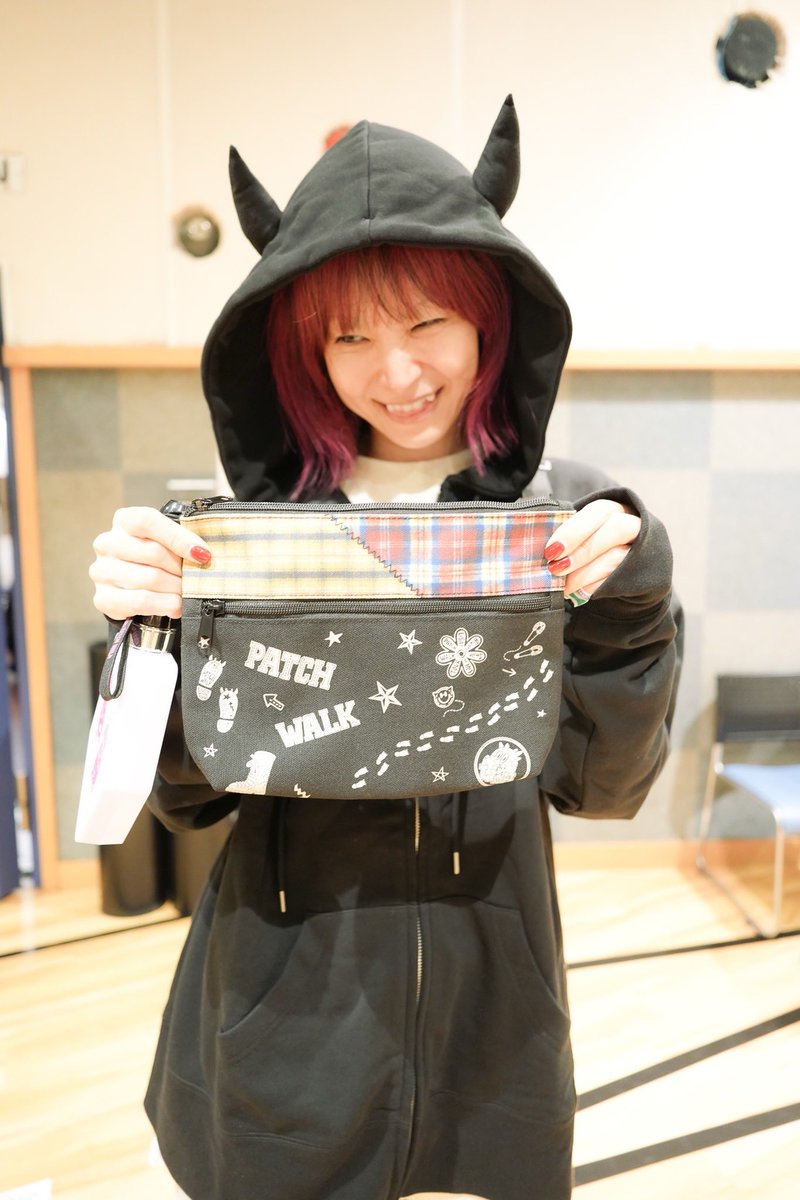 LiSAパッチリュック/バック/ステッカー/WALKん章(水戸)/ガチャステッカ