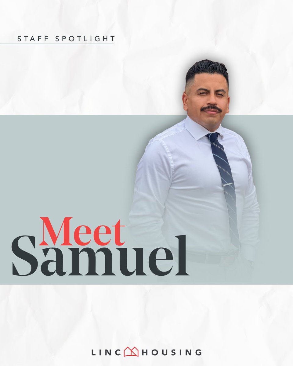 Samuel is the senior case manager at Linc’s new supportive housing community in South Los Angeles. For Samuel, the heart of the work is seeing residents’ joy when they are able to settle into stable affordable housing and begin setting and achieving personal goals.