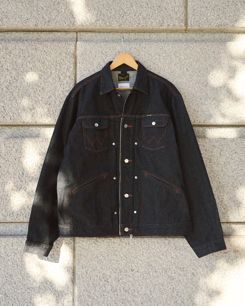 CamphorWood 25SS カスタム２WAYデニムトラッカージャケット Camphor wood 「 CamphorWood × Wrangler 」custom 2way trucker