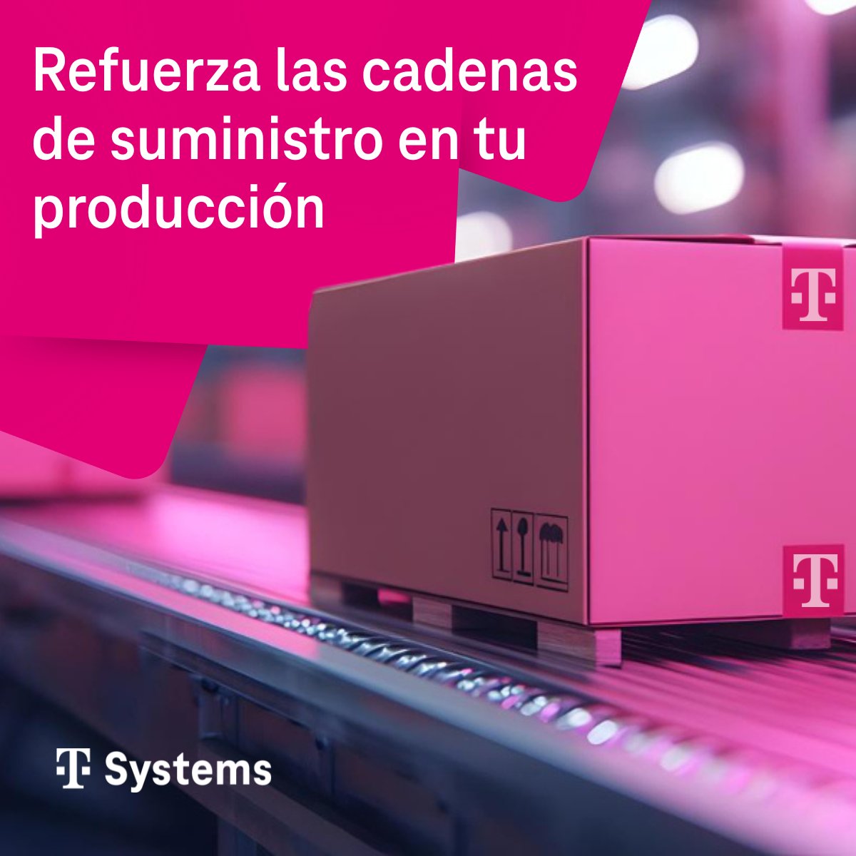 Diversas perturbaciones pueden repercutir en la producción. Usar las nuevas tecnologías ayudan a crear cadenas de suministro adaptables, eficientes y resilientes, descúbrelo aquí: ms.spr.ly/6011sWrjd
#TSYSTEMS #ConnectingYourWorld