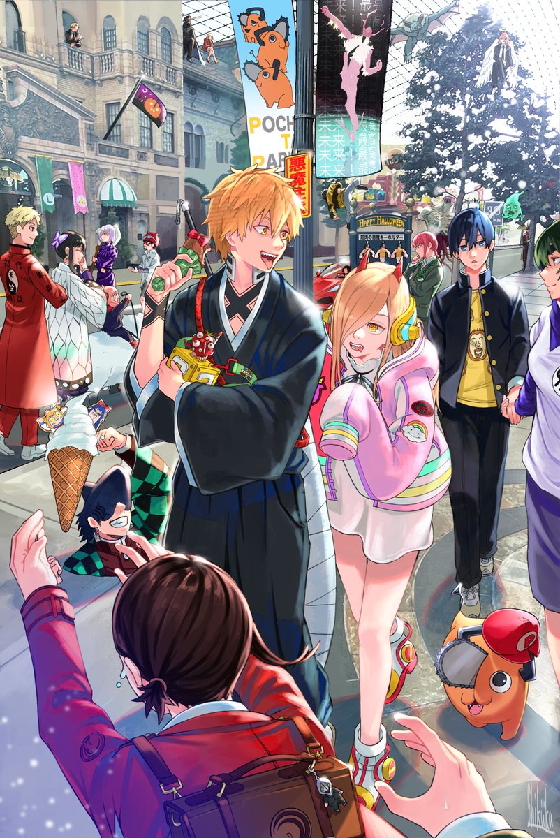 チェンソーマン×USJ
#チェンソーマン