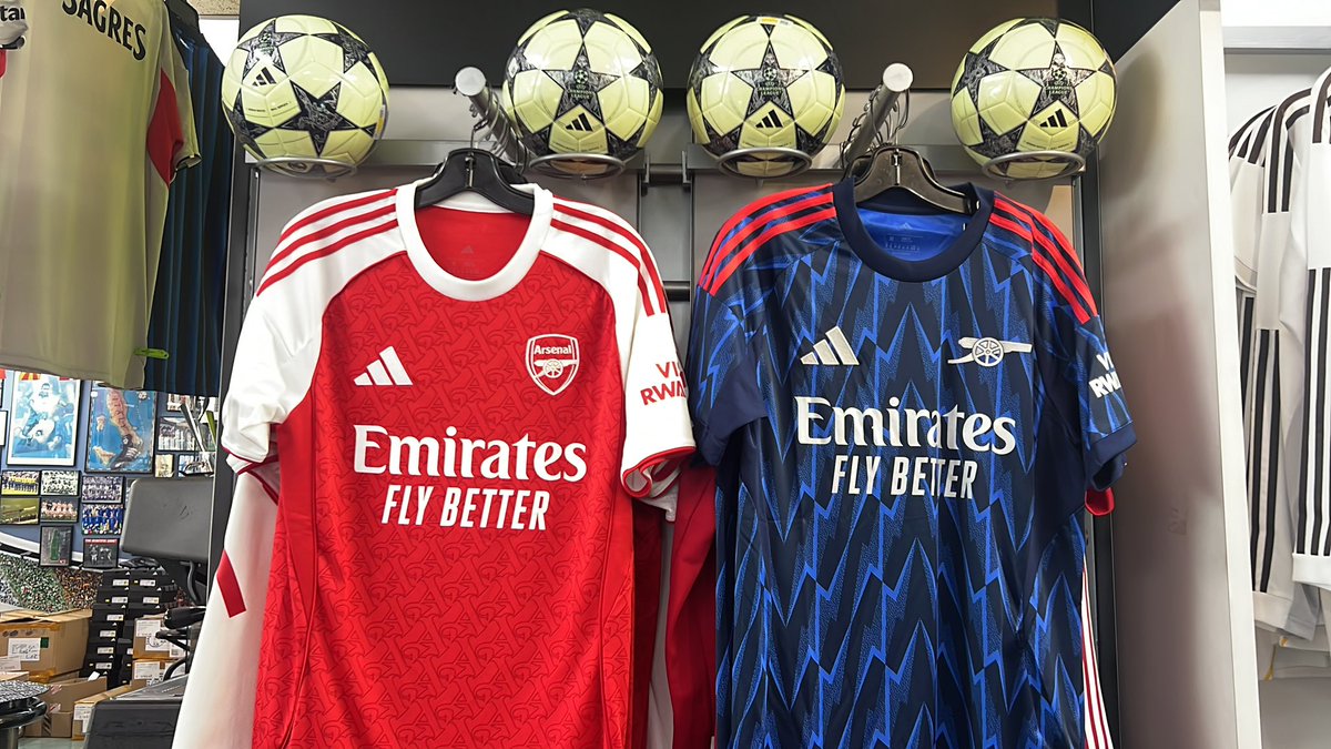 New Arsenal Jerseys 2025/26 Home &amp; Away by Adidas Available at Vancouver Soccer Store North America Sports! Match Authentic Home Jersey also in Stock While Quantities Last. Visit Us in Store Today! Questions? Call 604-299-1721 #arsenal #EPL #Gunners #Adidas #Vancouver #BC