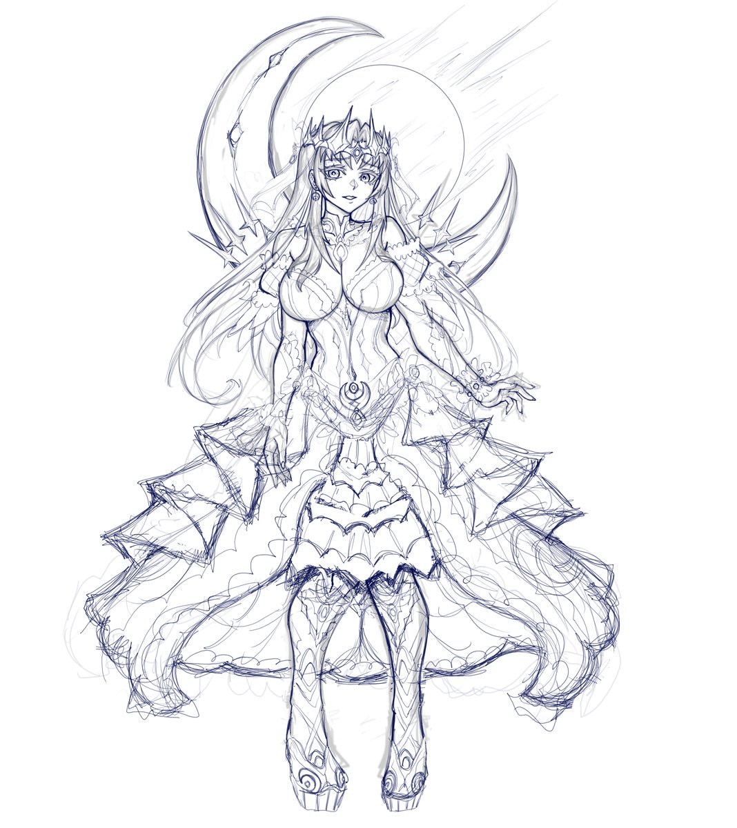 🎃Wakai Quketsuki🎃 (@wakai_quketsuki) on Twitter photo Several months ago I was making redesign of Essinel the moon princess from Undead Princess quest from AQ. Yesterday I decided to touch up on it once more making it more defined this time with more refined details. #Artix #AQfanart <a href="/AEArtStation/">AQW ArtStation</a> <a href="/AQ_Team/">AdventureQuest</a> Several months ago I was making redesign of Essinel the moon princess from Undead Princess quest from AQ. Yesterday I decided to touch up on it once more making it more defined this time with more refined details. #Artix #AQfanart <a href="/AEArtStation/">AQW ArtStation</a> <a href="/AQ_Team/">AdventureQuest</a>