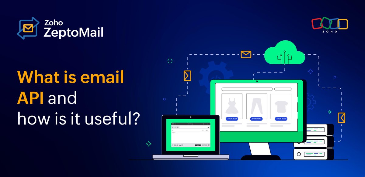 ZohoZeptoMail's tweet image. Ever wondered what an email API actually is? Think of it as the easiest way to plug email into your app and start sending them right away. Here’s a quick guide on how they work👉 zurl.co/NdL48
#EmailAPI #EmailIntegration #APIs #TransactionalEmail #ZeptoMail