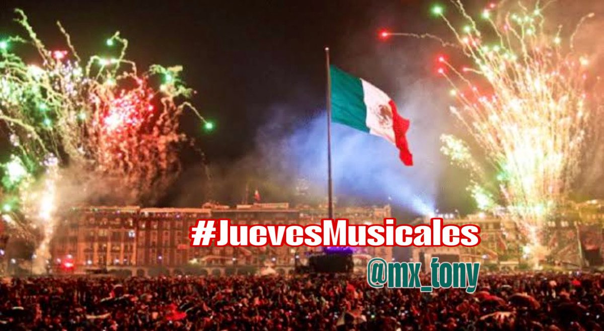En septiembre, todas las canciones suenan a México.
.
🇲🇽 🇲🇽 🇲🇽 🇲🇽 🇲🇽 🇲🇽 
.
#JuevesMusicales + <a href="/mx_tony/">Tony Mx ™</a>
.
🇲🇽 🇲🇽 🇲🇽 🇲🇽 🇲🇽 🇲🇽