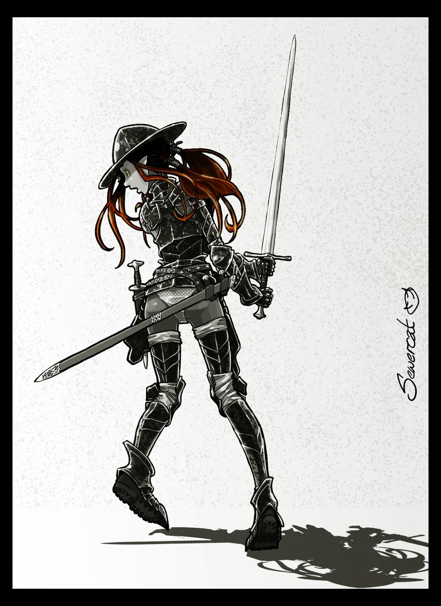 Clinically obsessed with drawing armor