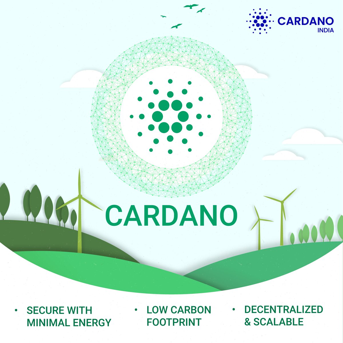 Cardano’s proof-of-stake system significantly cuts down energy use compared to Bitcoin’s mining process, making it one of the most environmentally responsible blockchains today. 
#GreenCrypto #EcoFriendlyBlockchain #cardanoissuperior 
<a href="/Cardano/">Cardano Community</a>