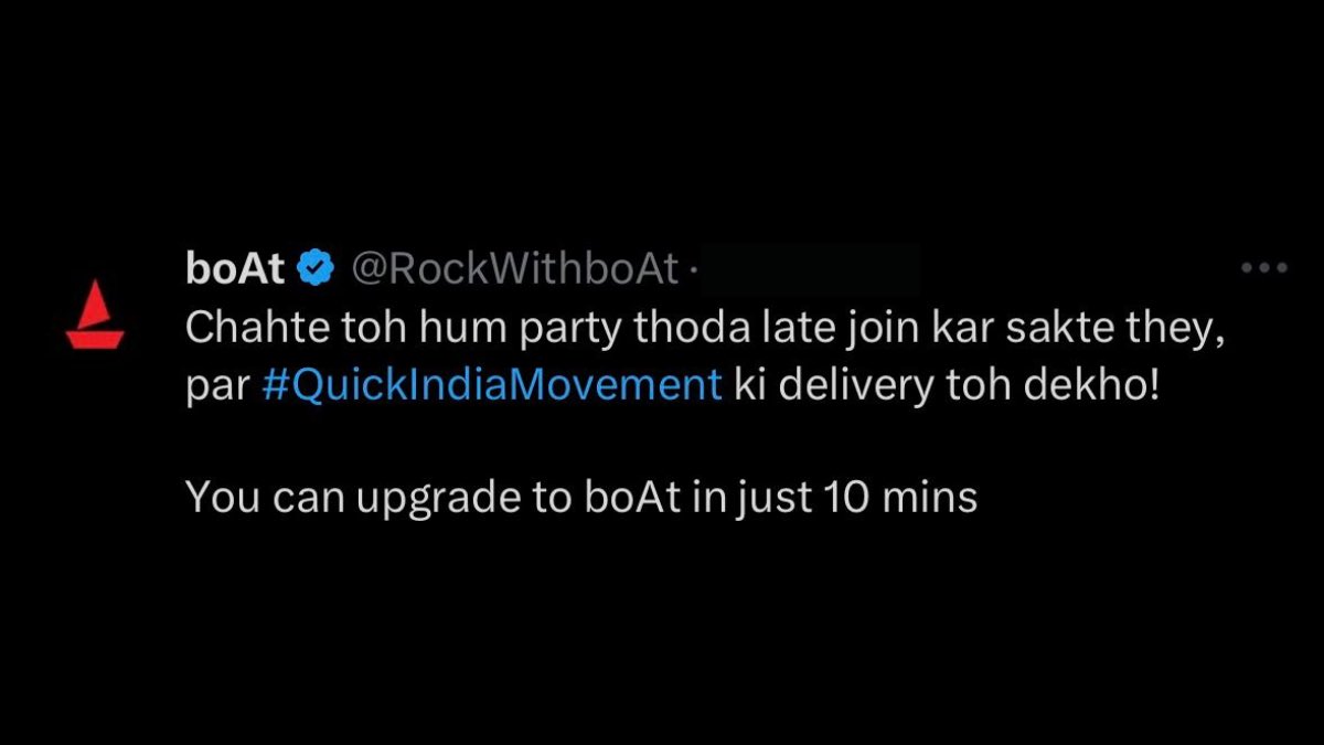 what Ambani wedding was for Bollywood, Quick India Movement is for brands