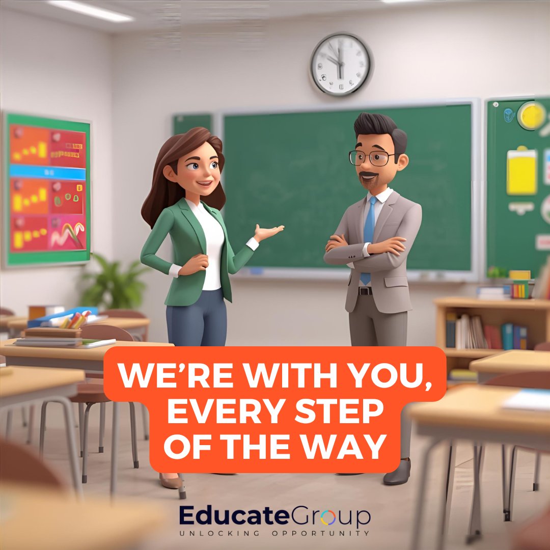 📩 Ready to start your teaching journey with us? Discover more here ow.ly/JnaG50WQtlt

#teachingtraining #traintoteach #getintoteaching #teach #educationjobs #schooljobs #educate