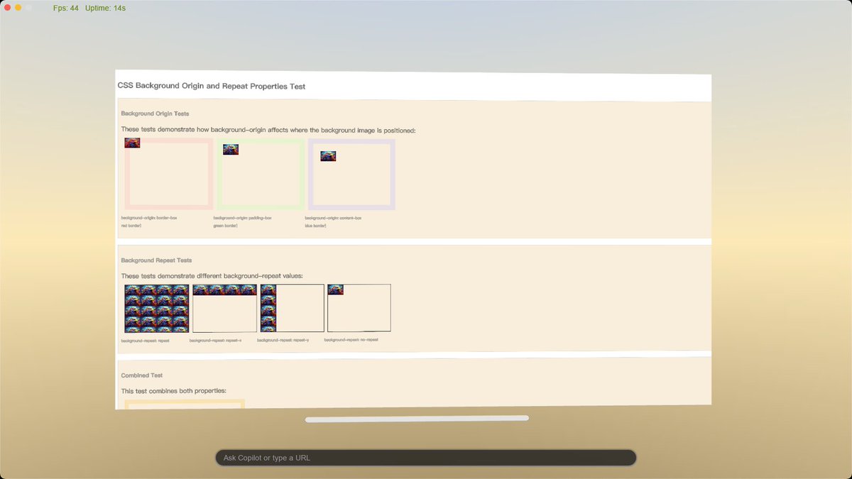 yorkiemakoto's tweet image. JSAR v0.10.1 is out! 🚀 This update brings significant enhancements to DOM, CSS, Canvas, and WebGL, plus improved rendering performance and stability.

#JSAR #WebDev #Release #Frontend
Release Notes: m-creativelab.github.io/jsar-runtime/c…
Download: m-creativelab.github.io/jsar-runtime/d…