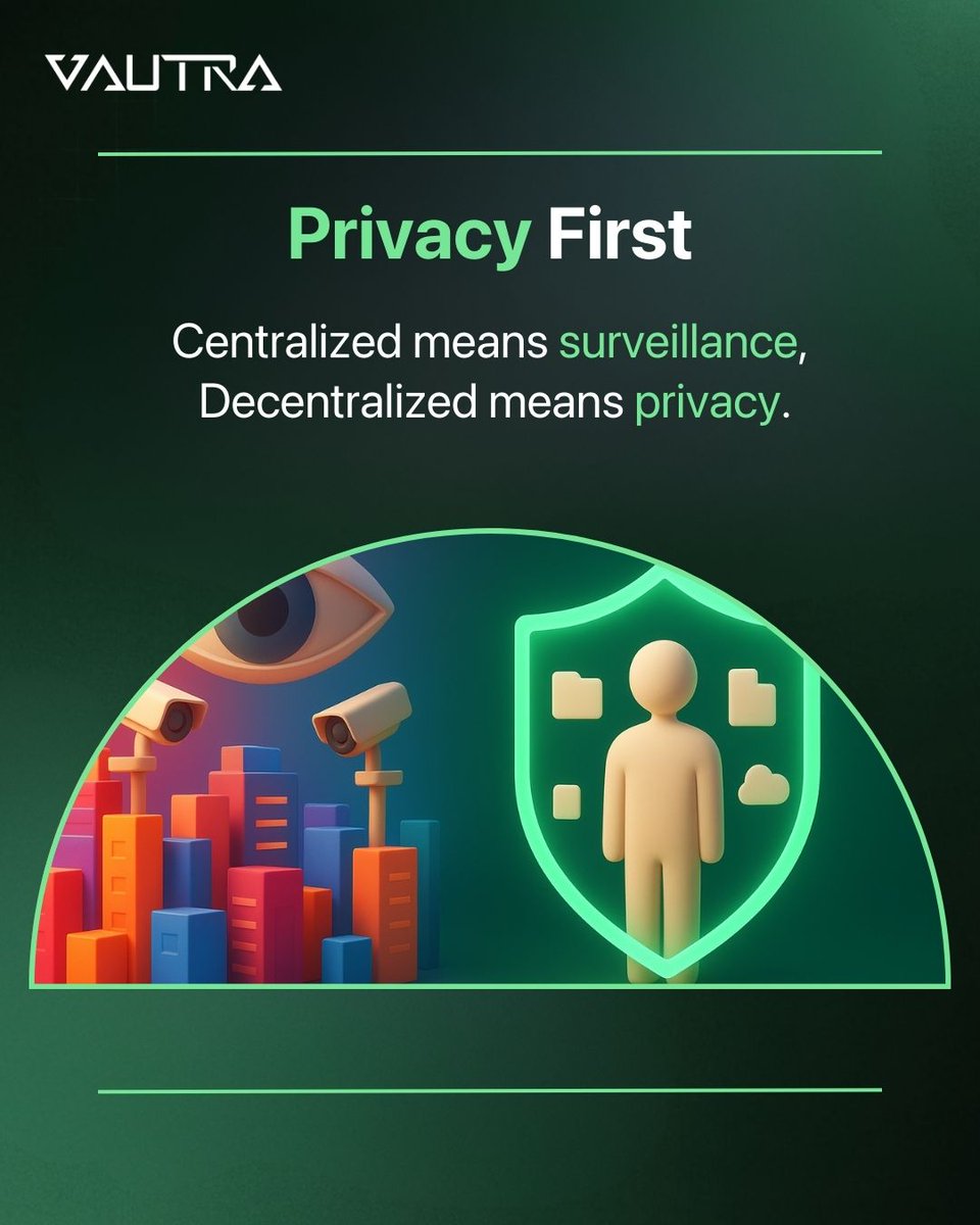 VautraOfficial's tweet image. Decentralized isn’t just hype. It’s FREEDOM.

#DecentralizedFuture #Vautra