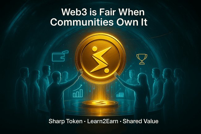harishchand314's tweet image. Community-Owned Economies: Sharp Token as a Model for Fair Web3 Growth  c-sharpcorner.com/article/commun… via @CsharpCorner  #SharpToken #Web3