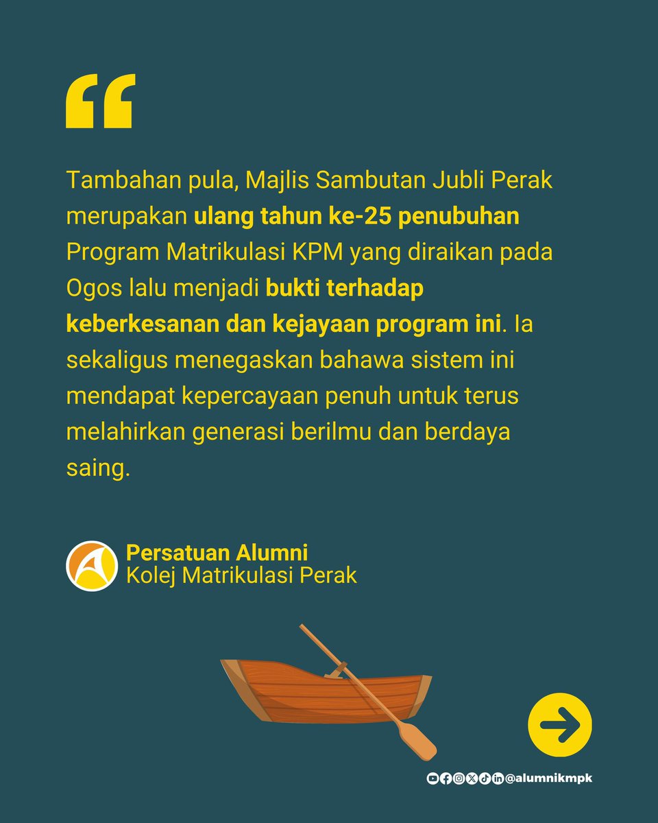 AlumniKMPk's tweet photo. Pendidikan harus menyatukan, bukan dipolitikkan. 💪📖

#MatrikulasiKPM #PendidikanBermaruah #AlumniKMPk https://t.co/gWqm3NASgf
