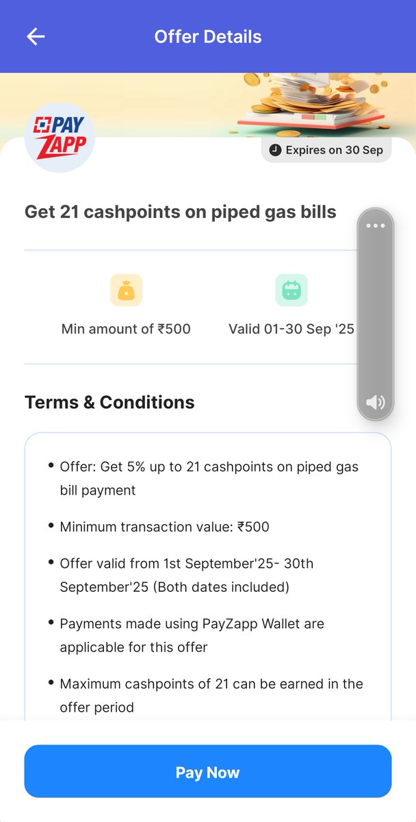 sumit8856's tweet photo. @payzapp why are doing false marketing? In which case user can get  5% cash back? Either you should remove minimum transaction limit or should mention that maximum cash back will be 4.2% when transaction amount will be the minimum of 500? https://t.co/OBYBY4n9Ng