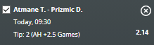 XgFixed's tweet photo. @Stakes844 @ParipesaKe @paripesa @bet365 @unibet @SportPesa @MozzartBet @1xBet_Eng @22bet_official @betway @Pinnacle #xgfixed Tip
 China
 > #livebet #inplay #ATP
  ATP Chengdu 
> 0930GMT
 Atmane T. - Prizmic D. https://t.co/ajxKlIY449