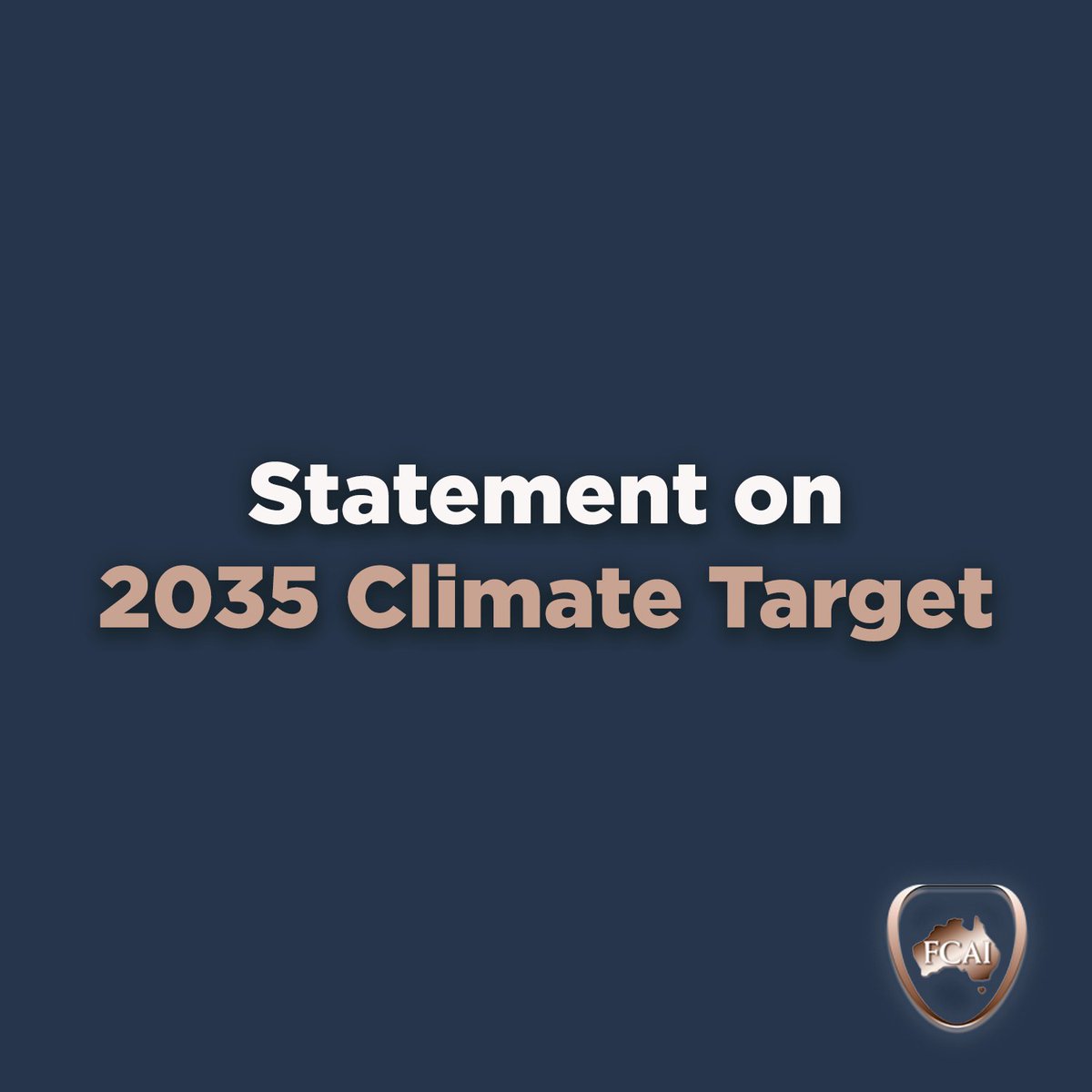 The Federal Chamber of Automotive Industries notes today’s announcement by the Federal Government on Australia’s 2035 climate change target.

🔗 Read the full media release: fcai.com.au/statement-on-2…