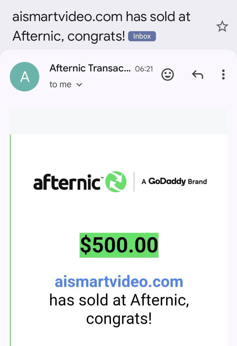 Domainer tweet media