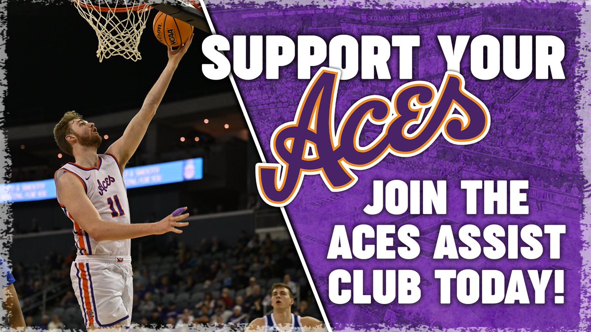 UEAthletics_MBB's tweet photo. 🟣Secure Your Spot with the Aces🟣

Experience an exclusive Men’s Basketball Practice on October 4th - and enjoy season-long premier parking near the Ford Center - all with a $1,500 gift in support of UE Men’s Basketball.

Join Aces Assist Club ➡️ https://t.co/gRec0eVBnK
🏀 #ForTheAces