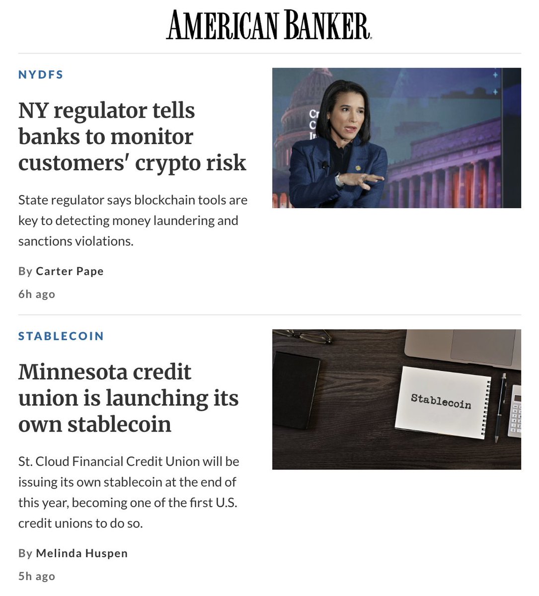 TDBN <a href="/AmerBanker/">American Banker</a>