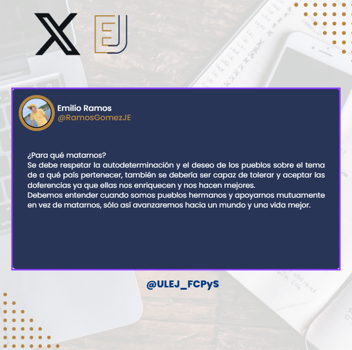 ULEJ_FCPyS's tweet photo. 2x1 en #Polacas opina .🗣️🗣️

@RamosGomezJE  da su punto de vista acerca de la pertenencia y el respeto a las diferencias entre los pueblos

#opinion #RESPETO #diversidad https://t.co/xk090DgnSl