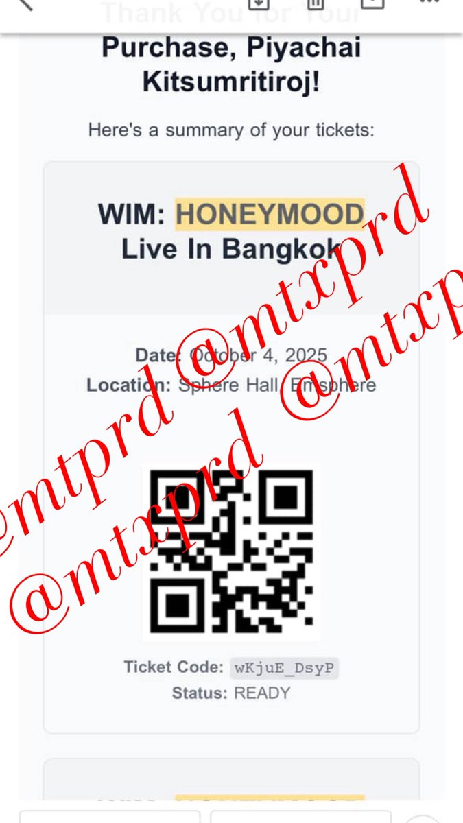 mtxprd's tweet photo. ปล่อยบัตร WIM HONEYMOOD
โซน Regular 1 ใบ - 2,700.-

สนใจ DM นัดรับตามเส้น MRT ได้ค่ะ 
 #HONEYMOOD #wimfeelgood 
 #HONEYMOODLiveinBangkok https://t.co/akfqGvLID6