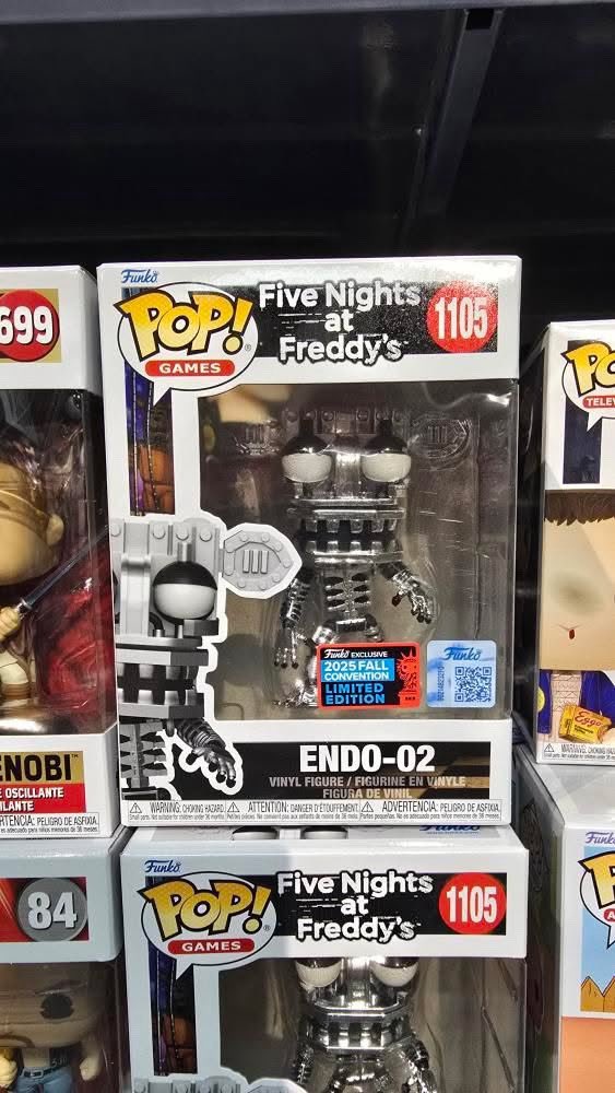 NYCC shared exclusive Endo-02 is hitting Hot Topic stores! Can’t be sold until 10/9.
.
Credit @dert_daddy
#FNAF #FiveNightsAtFreddys #NYCC #Funko #FunkoPop #Collectibles #Collectible #FunkoPops #Collector #Toy #Toys #DisTrackers